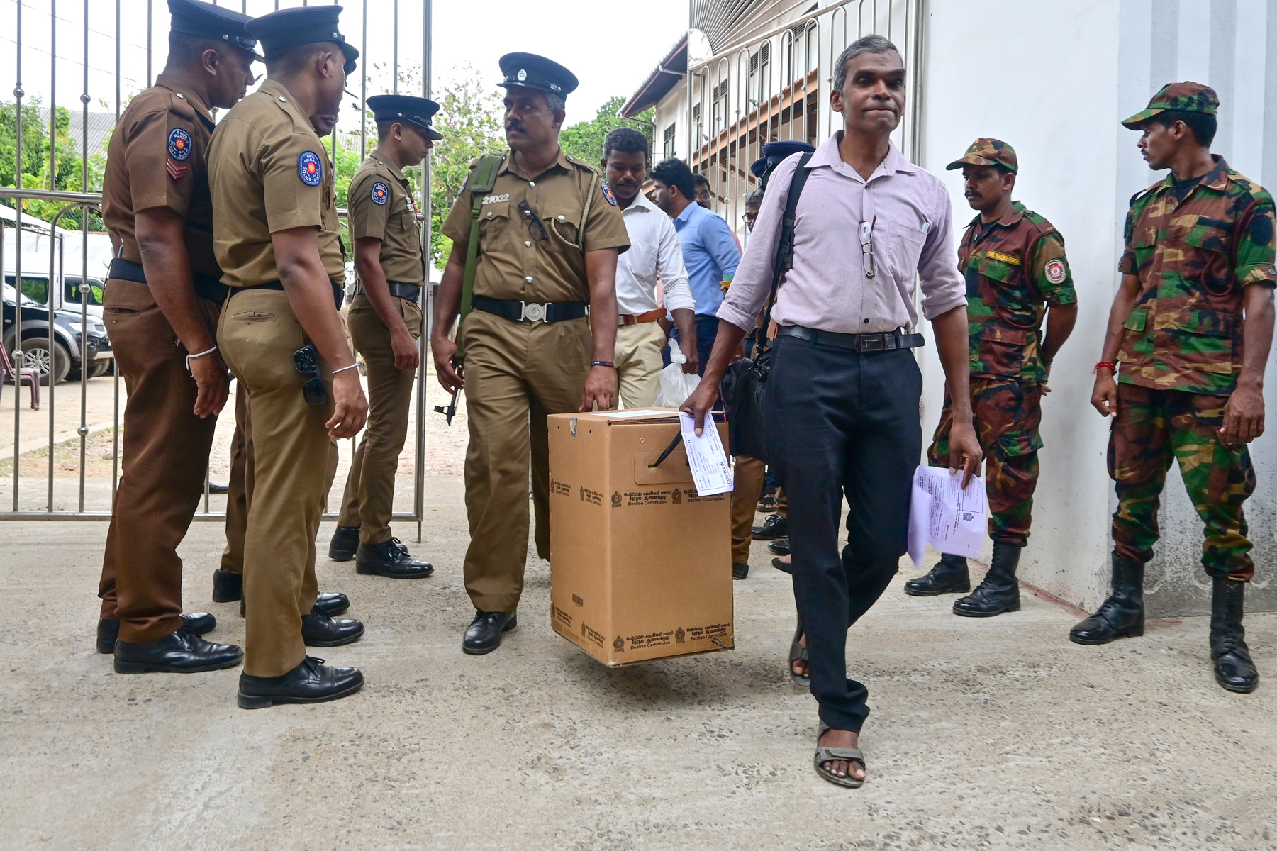 NorthEast gears up for elections as ballot boxes arrive with police